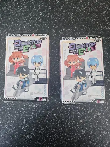 에반게리온 아야나미 레이 2호기 DesQ DESKTOP EVA 피규어