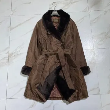 레어 폴 스튜어트 충전솜 가운 코트 퀼팅 벨 데드 코트