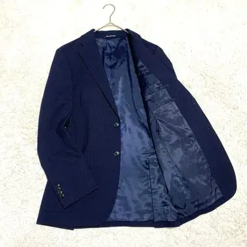 그린 라벨 릴랙싱 테일러드 자켓 네이비 체크