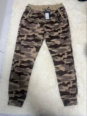 MUTA MARINE 카모 패턴 조거 팬츠