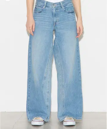 리바이스 배기 데님 23인치