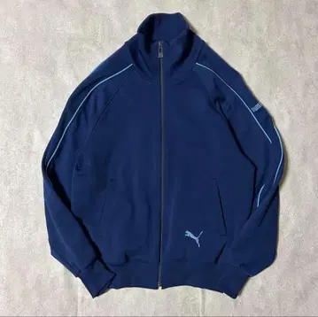 PUMA 푸마 트랙 자켓 저지 네이비
