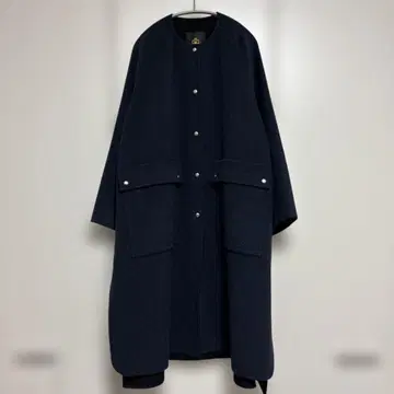 새상품급 드로어 케누키 플레어 코트 38사이즈