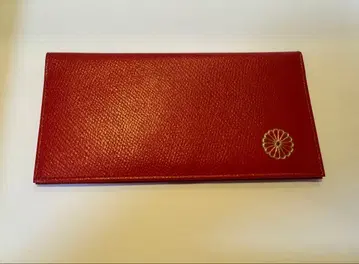 황거 지갑 장지갑 빨간색