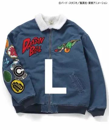 BREEZE 드래곤볼 콜라보 데님 보아 자켓