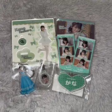 CUTIE STREET 이타쿠라 카나 아크릴 스탠드 네임 배치