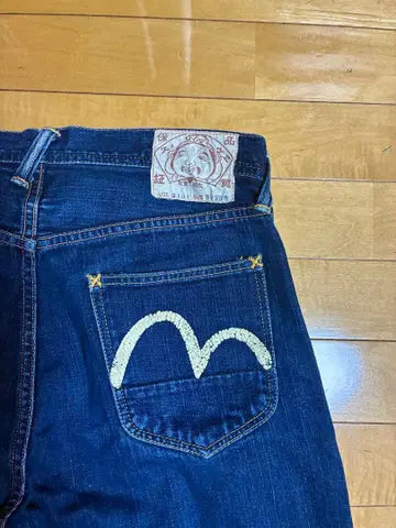 초기 EVISU Lee 타입 W33 에비수 청바지