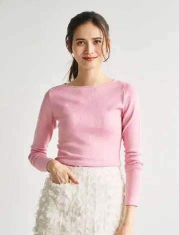 LOUNIE 루니 긴팔 리브 니트