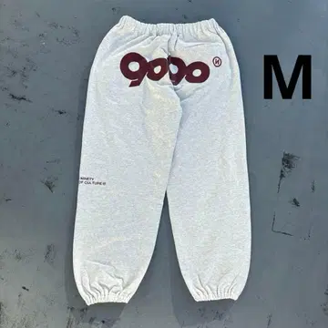 9090 90 Logo Original Sweat Pants gray