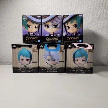 트위스테 쵸코노세 qposket 아즐 제이드 플로이드 6점 세트