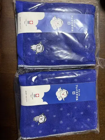 소랏치 페이스 타월 2장 세트