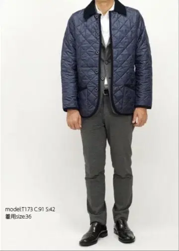 트래디셔널 웨더웨어 퀼팅 자켓