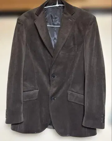 브라운 코듀로이 테일러드 자켓