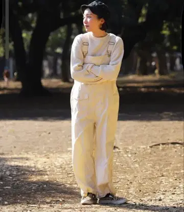 CAPTAIN STAG 별주 오버롤(살로펫) 남성용 여성용