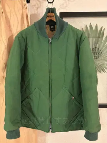 BLUCO 퀼팅 자켓 그린 L