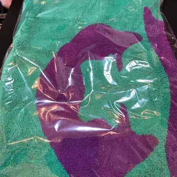 Chevon 몬스터 로고 타월 자카드 타월