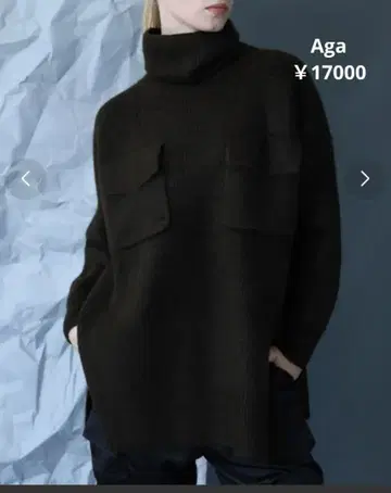 Aga 터틀넥 스웨터