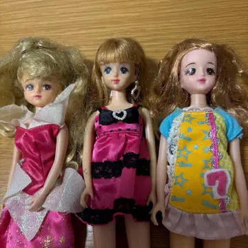 리카짱 인형 3체 세트