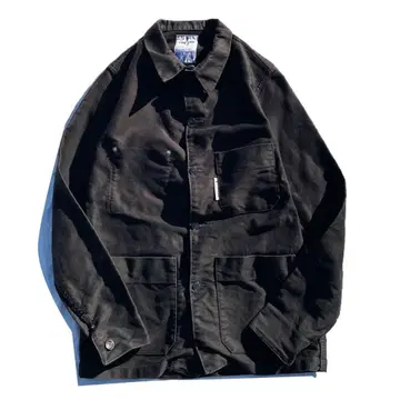 [90s] 프랑스제 CHEVRE 몰스킨 유로 워크 자켓