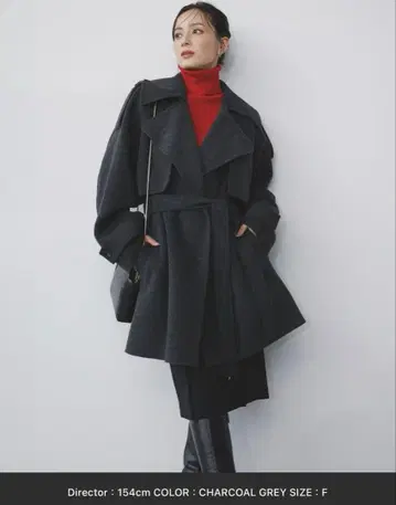 anuans 리버 미들 트렌치코트