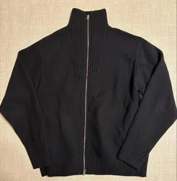 SALT&pepper 드라이버즈 니트 블랙 L 리키 씨