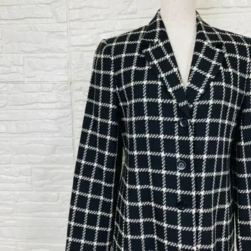 탈봇 자켓 테일러드 S 체크 울 새상품급 [ 2823-1 ]