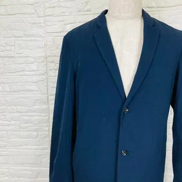 디 컬렉션 체스터 코트 M 네이비 심플 [ 2815-1 ]