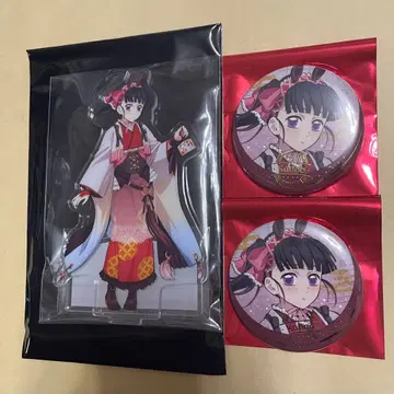 귀멸의 칼날 설날 말띠 아크릴 스탠드 아크스타 금박 캔뱃지