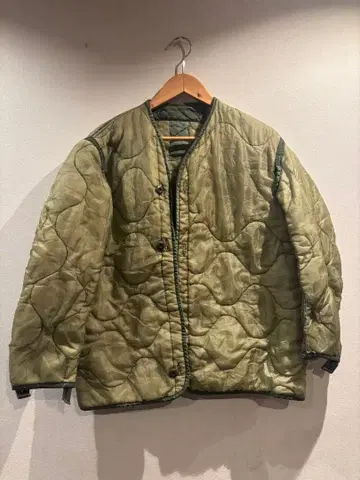 80s USARMY M-65 퀼팅 라이너 자켓 S 사이즈