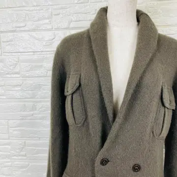 폴앤조 더블 브레스트 니트 자켓 XS 울 [ 142-70 ]