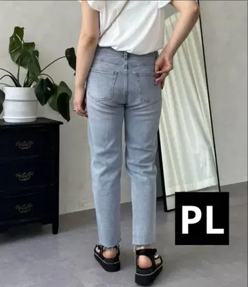 프로즈 베일 테이퍼드 데님 PL