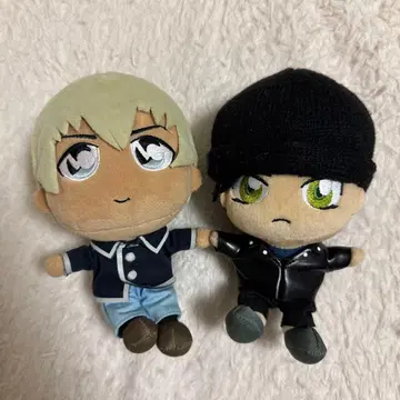 USJ 한정판 코난 이상윤(아카이 슈이치) 아무로 토오루 봉제 인형 세트