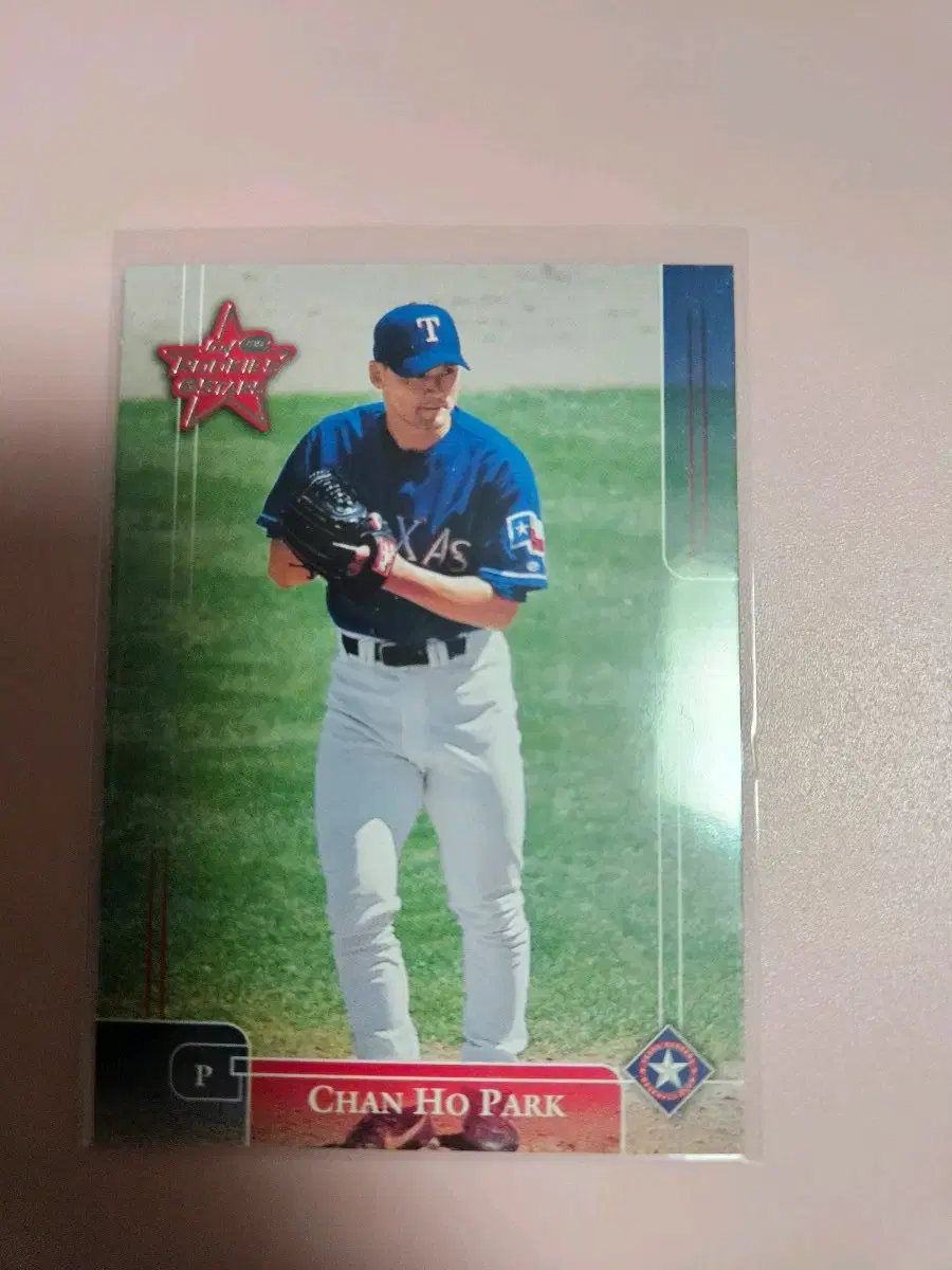 박찬호 2002 Leaf base 카드