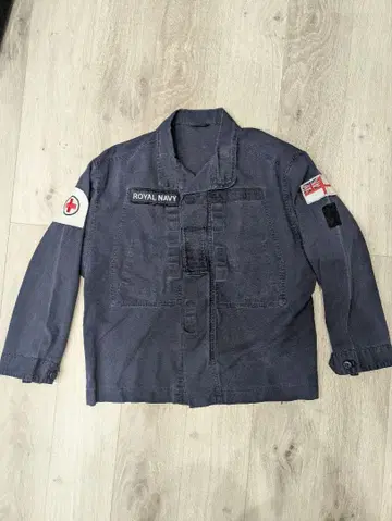 ROYAL NAVY 밀리터리 자켓 다크 블루