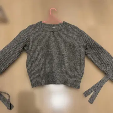 Mila Owen 울 블렌드 리브 스웨터