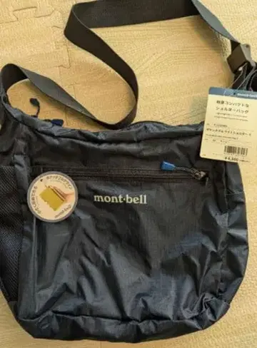 mont-bell 포켓 부착 숄더백 S 네이비
