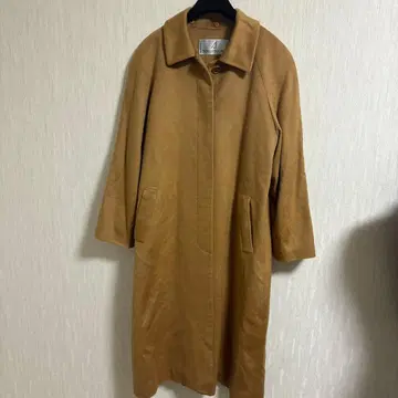 SURELLE JUILLET 100% 캐시미어 카멜 코트