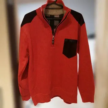 속기모 후드티 지퍼 달린 트레이닝복 오렌지색 빨간색