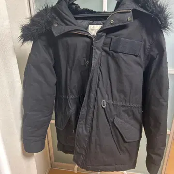 [ MOUSSY ] 블랙 다운 자켓