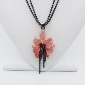 miae 미애 트로피컬 플라워 목걸이