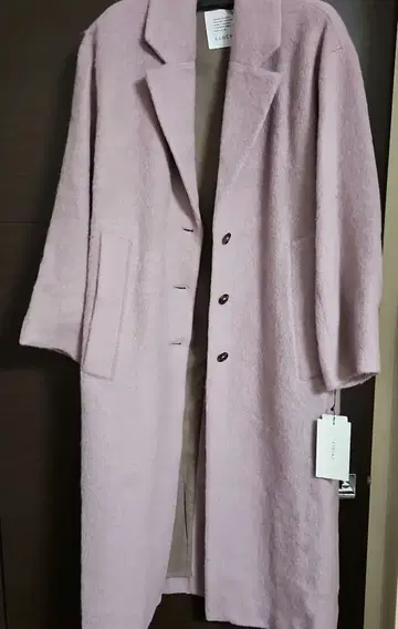 CLOCHE 샤기 롱 코트 정가 46200엔