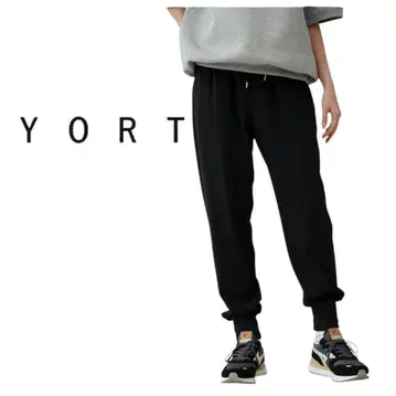 YORT 저리 조거 팬츠 블랙 야마다야