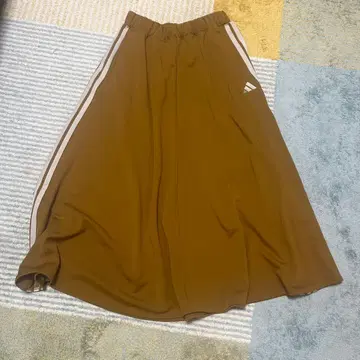 adidas 브라운 롱 스커트 M