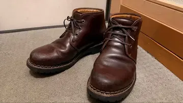 안도제화 PULSE No.250 다크 브라운 처카 부츠