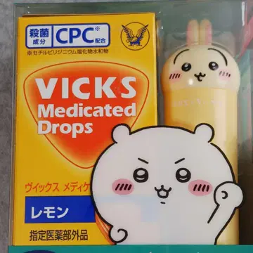[ 사탕 포함 ] 치이카와 VICKS 드롭스 레몬 토끼 수량 한정
