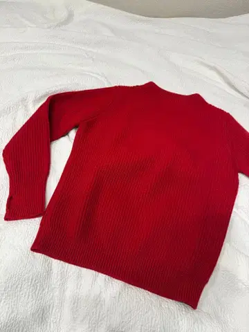 ANDERSEN-ANDERSEN 리브 니트 스웨터