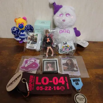 AAA 우노 미사코 라이브 굿즈 모음