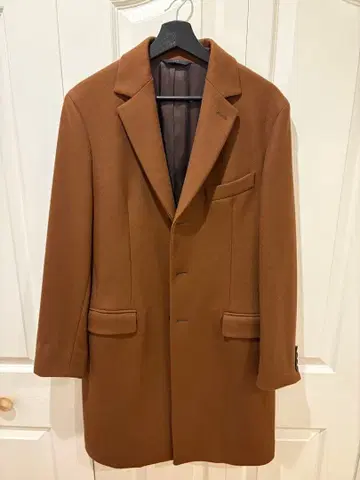 hevo 브라운 체스터 코트 사이즈 48