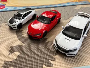 도요타 수프라 혼다 시빅 테슬라 미니카 세트