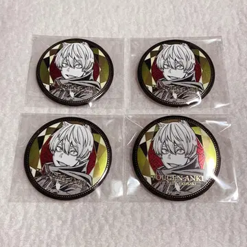 토겐안키 TSUTAYA 아키타 서점 메탈릭 캔뱃지 - 네코사키 하쿠레